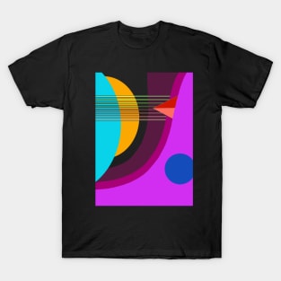 Artistic Curves & Lines T-Shirt